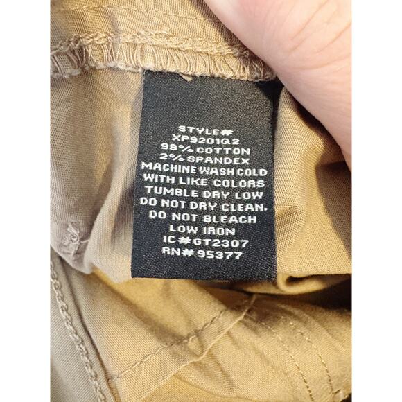 SANCTUARY Pants Size 32 NEW Reissue Cargo Pant Pockets Tan Khaki Straight Leg - Picture 6 of 6